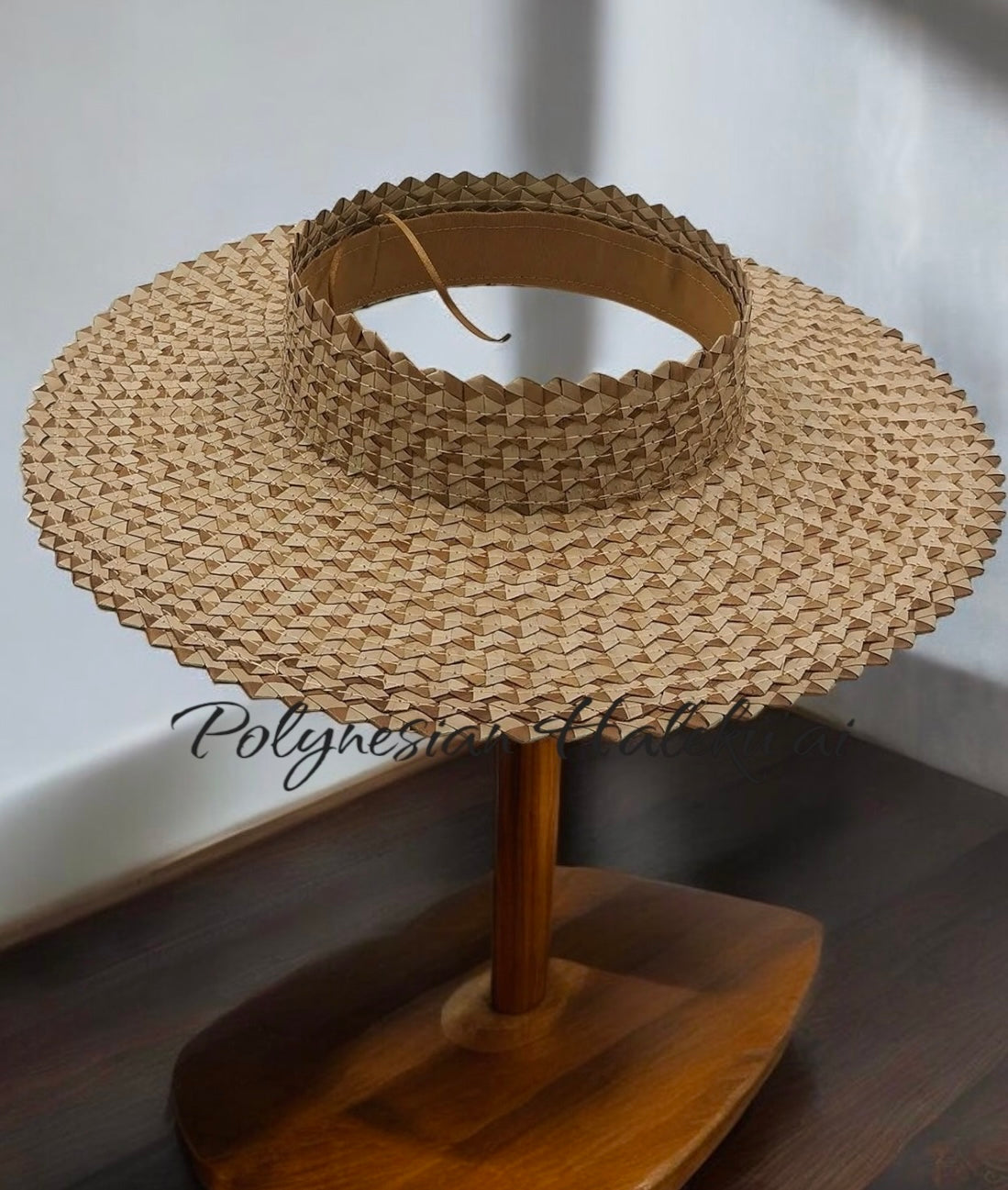 Pāpale Hawaiian Crownless Hat Crownless Hat(Pāpale)