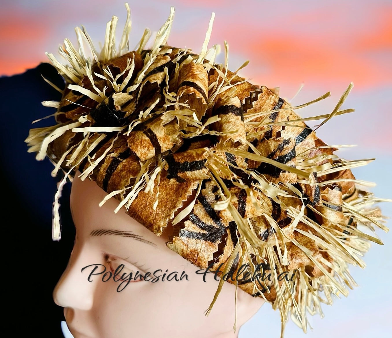 Set Accessori Hawaiani Per Feste - Collana, Braccialetto E Corona Di Fiori - Foto 12