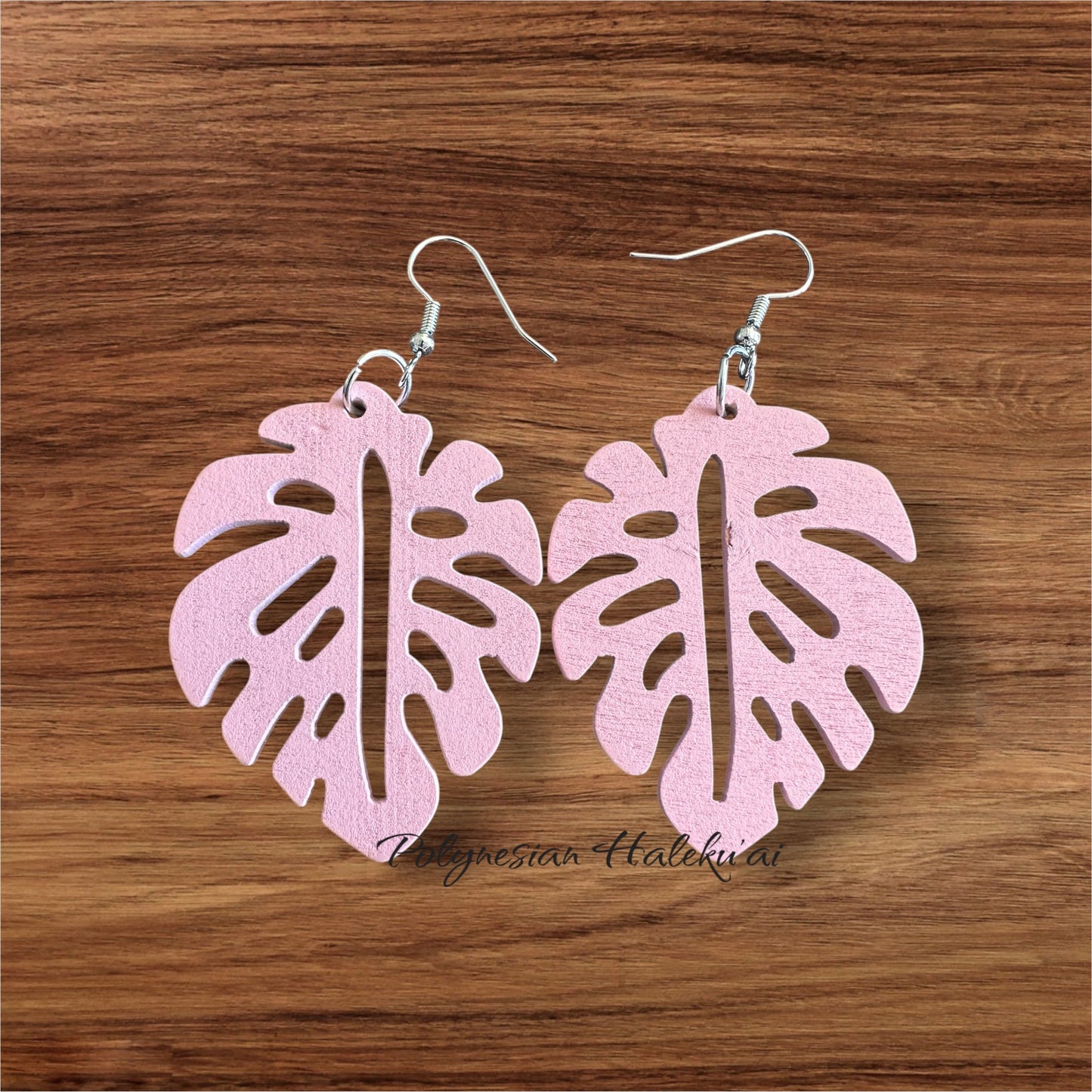 Monstera Earrings