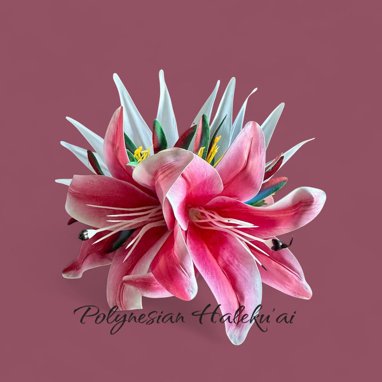 Bird of Paradise Hair Clip
