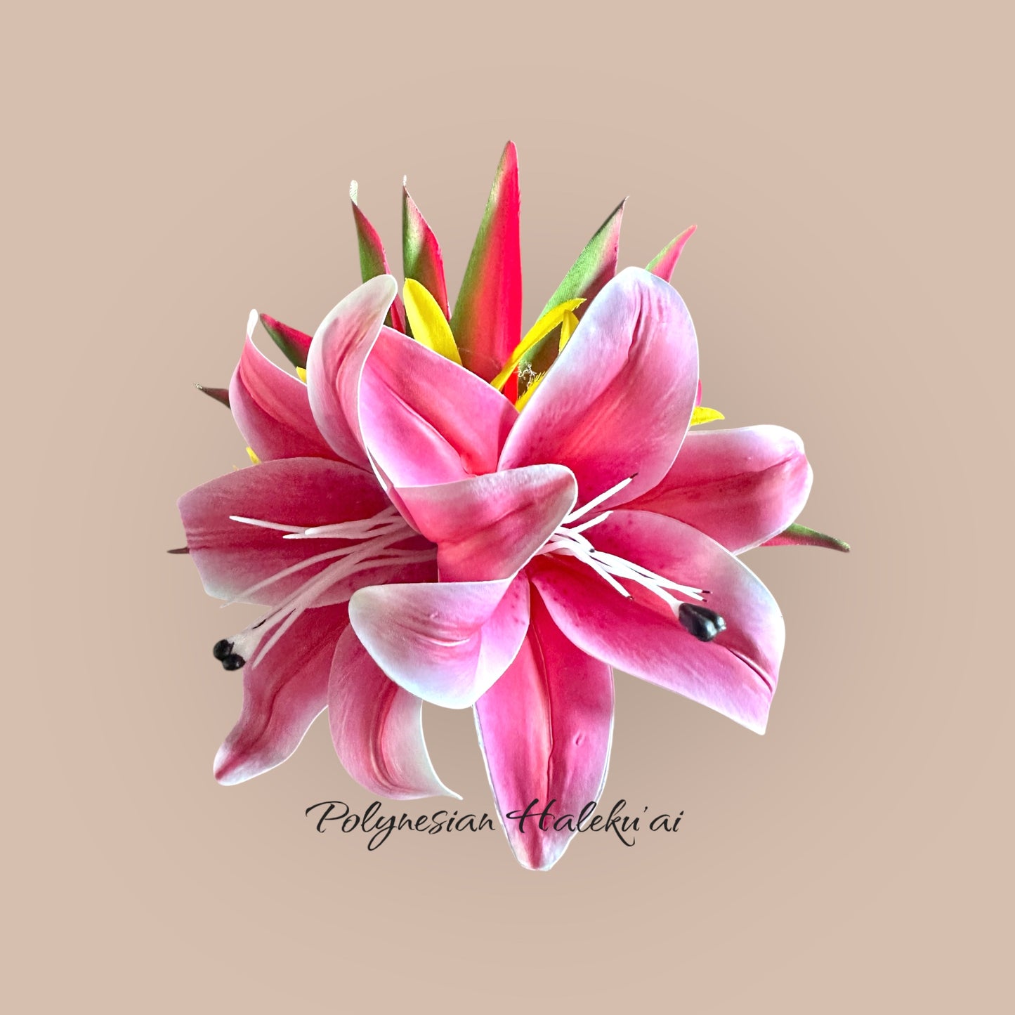 Bird of Paradise Hair Clip