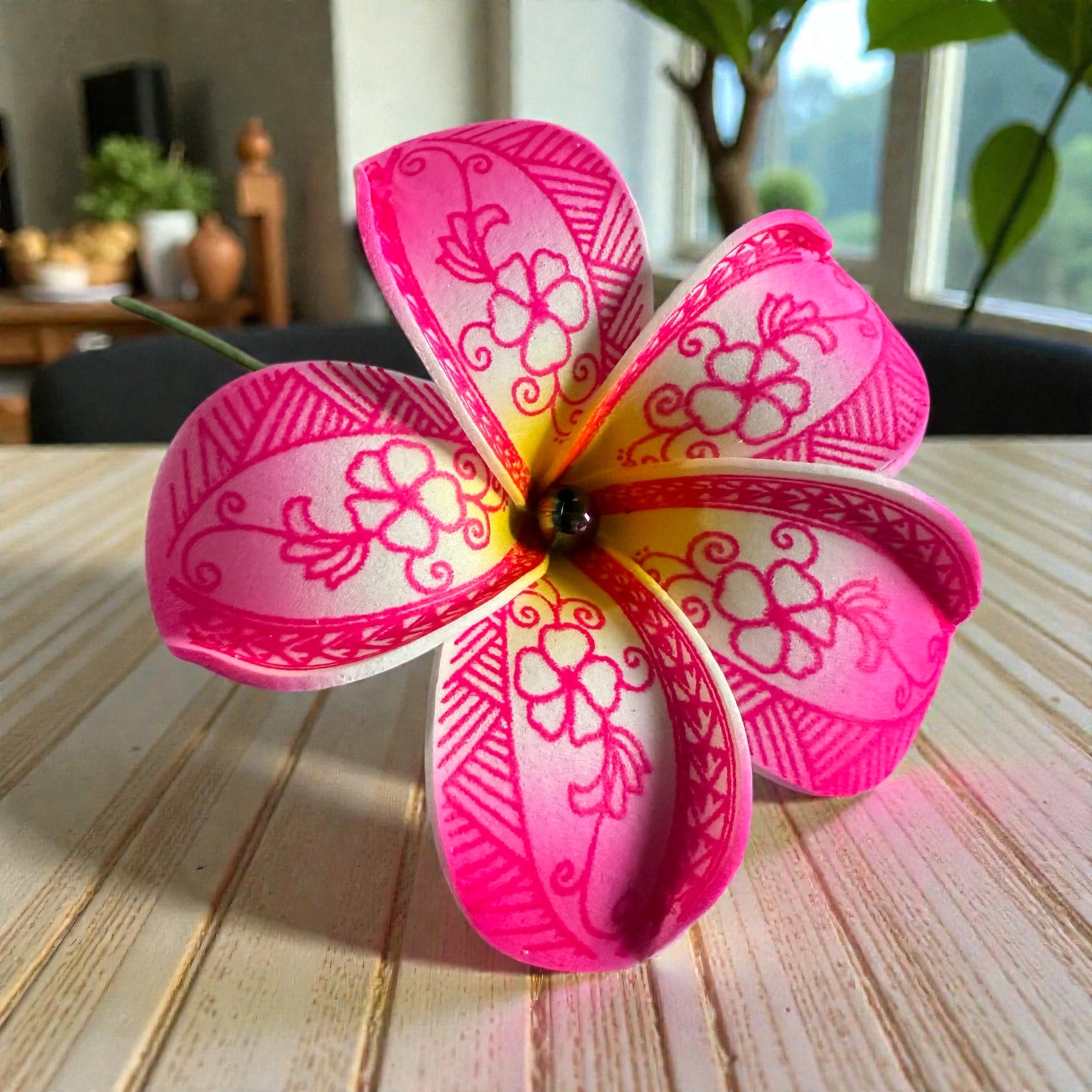 Pua Hair Pick – Polynesian Hale Ku'ai
