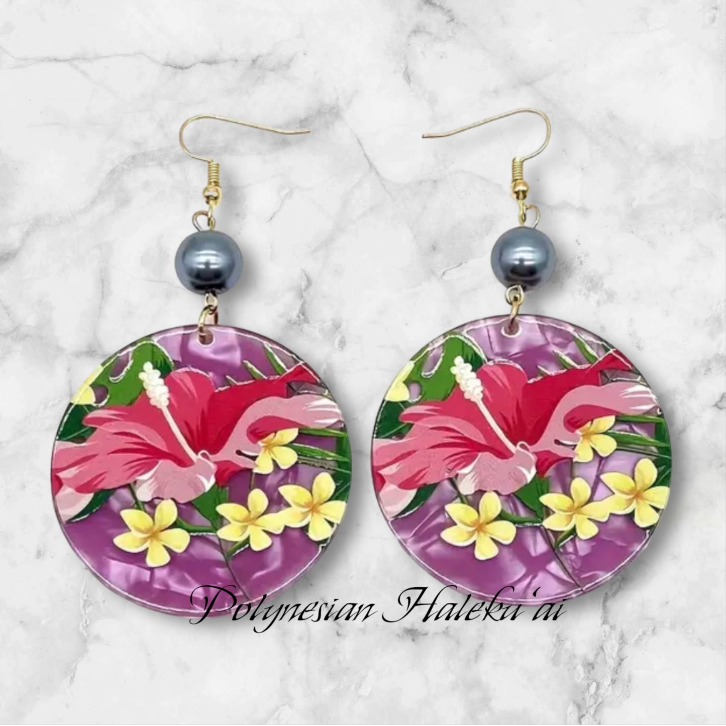 Turtle Shell Earrings