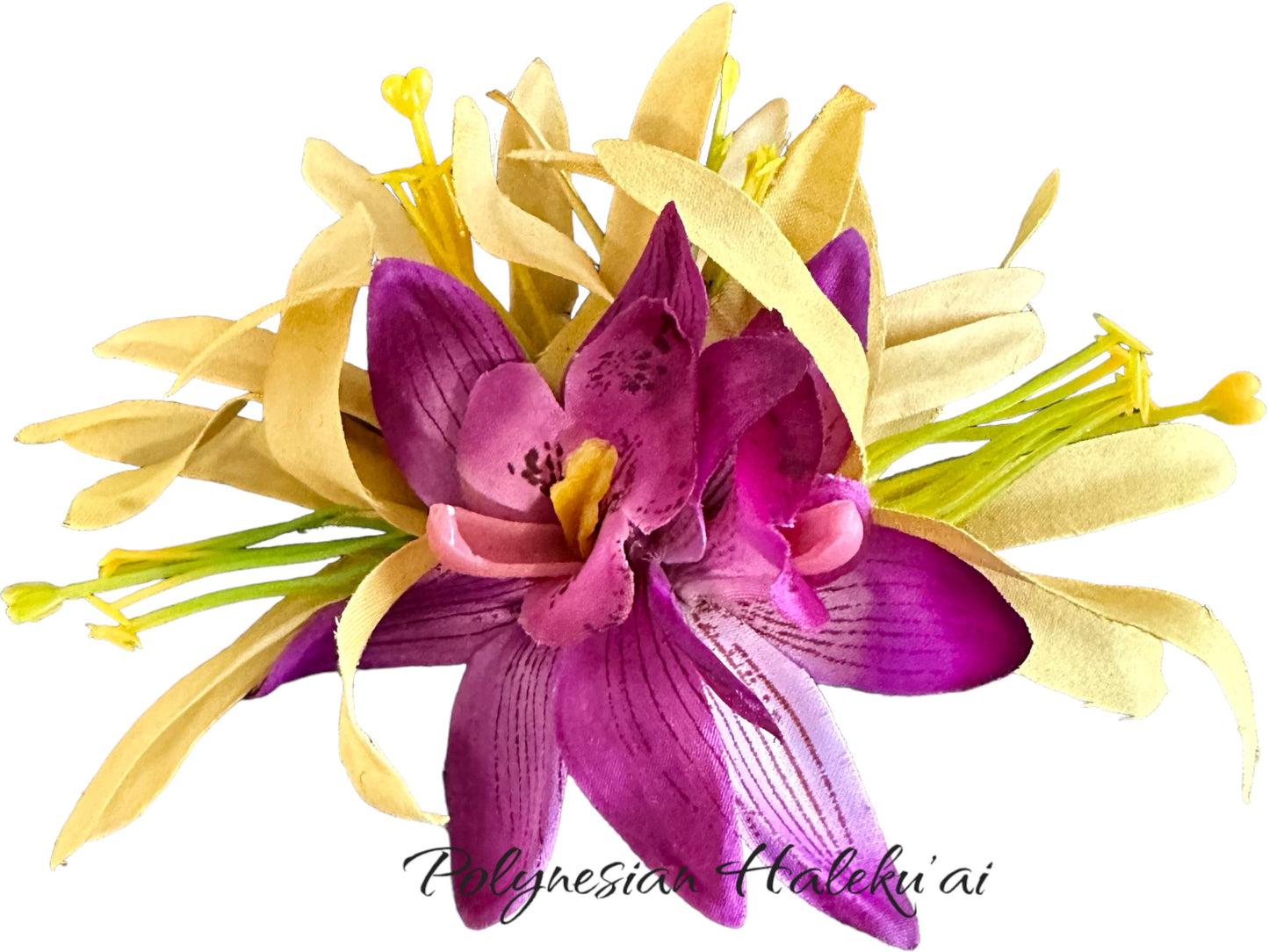 Orchid Hair Clip