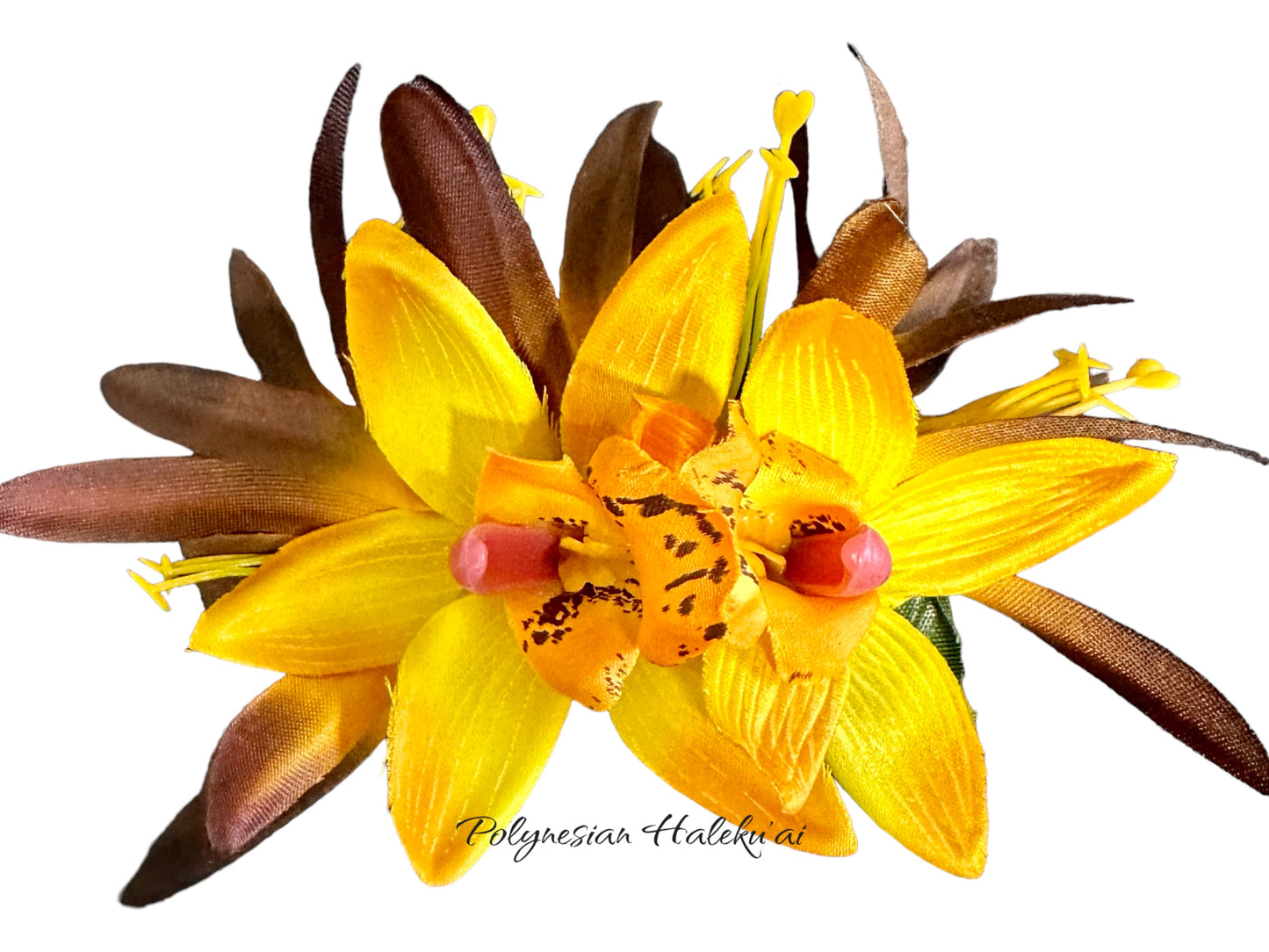 Orchid Hair Clip