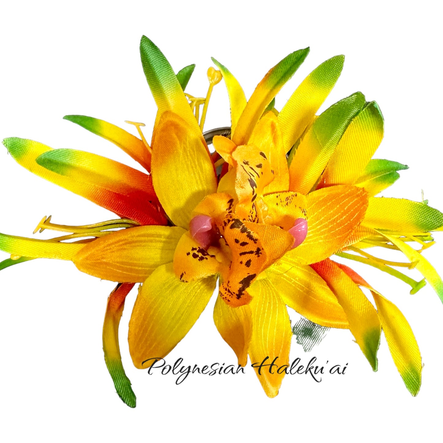 Orchid Hair Clip