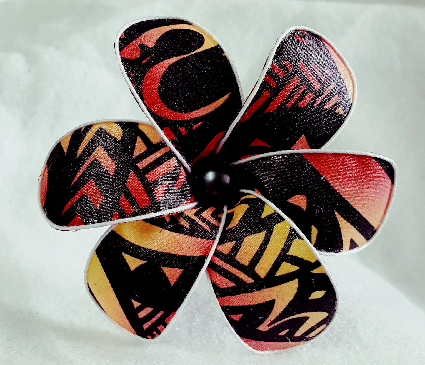 Tribal Design Fabric Hairflower