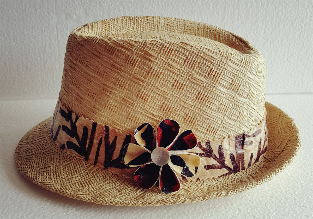 Tapa Fedora Hat