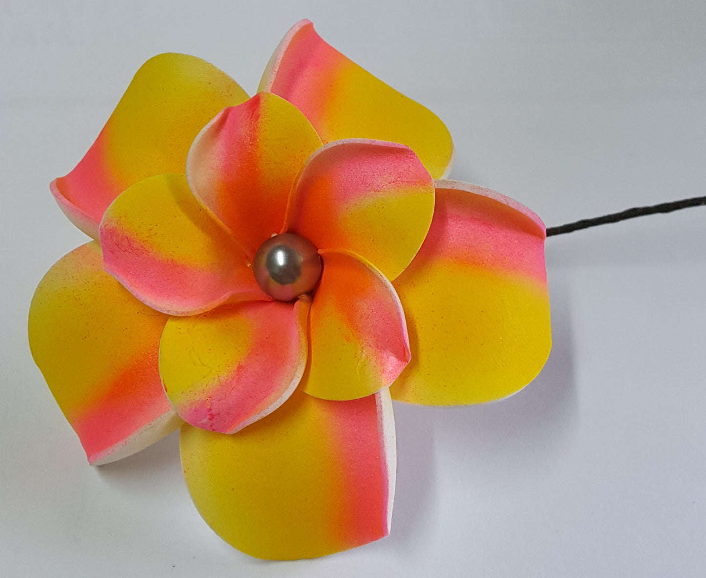 Double Plumeria Hairflower