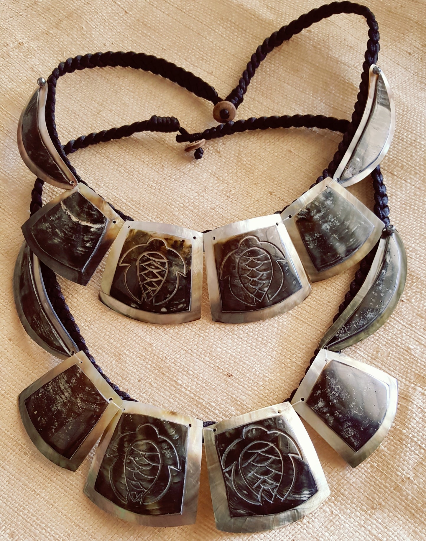 MOP Honu Design Necklace