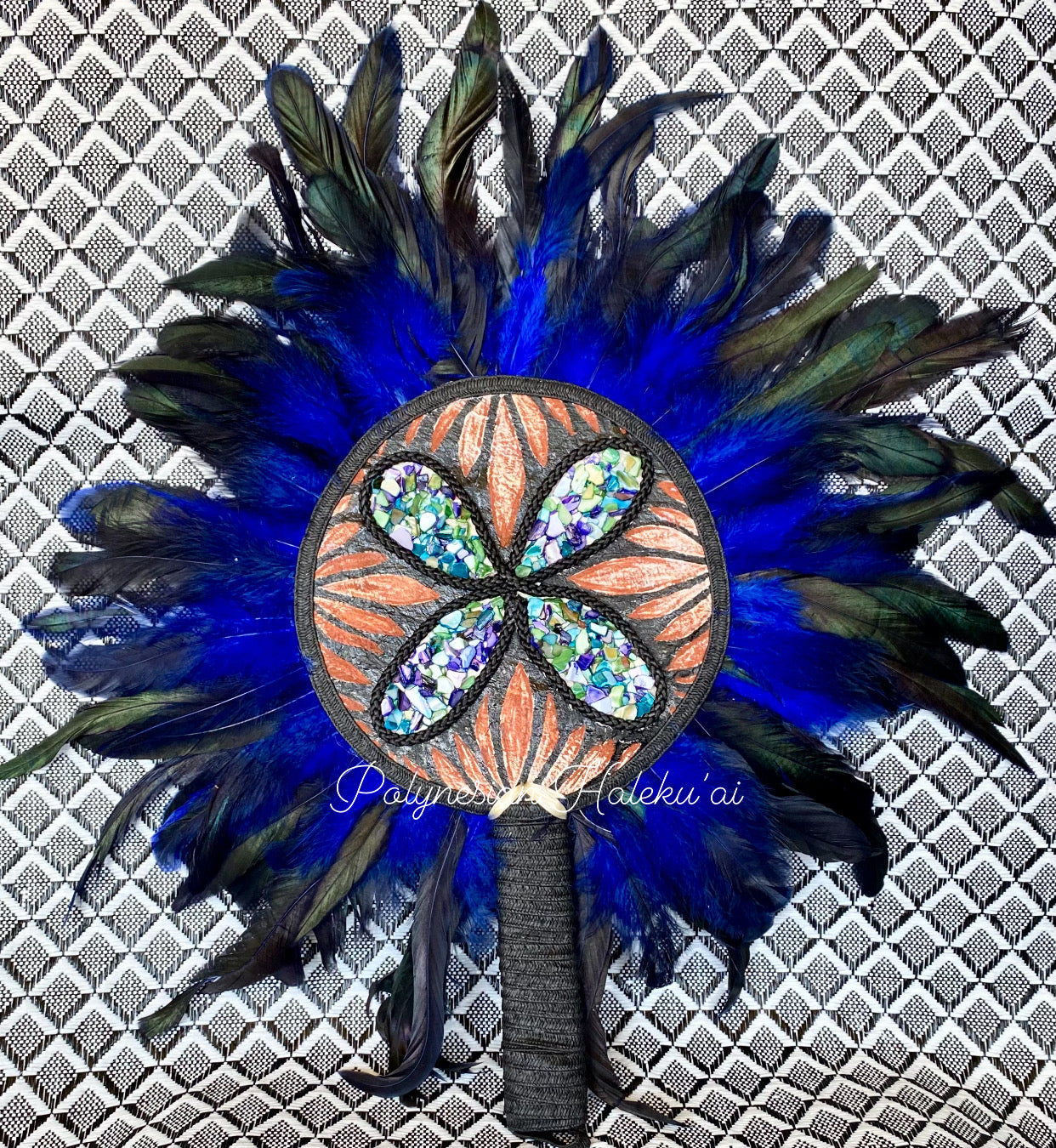 Polynesian Hand Fan