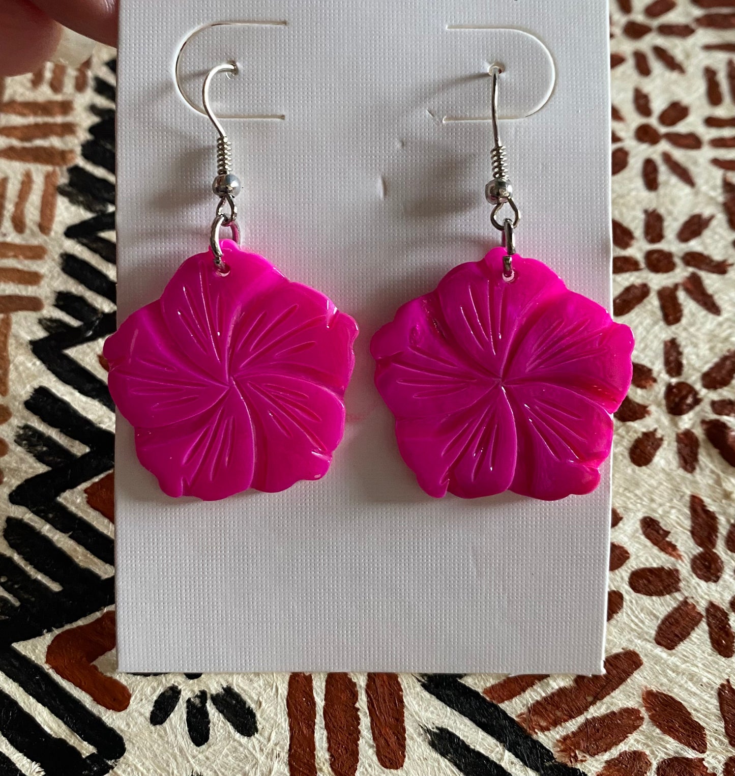 Hibiscus Earrings