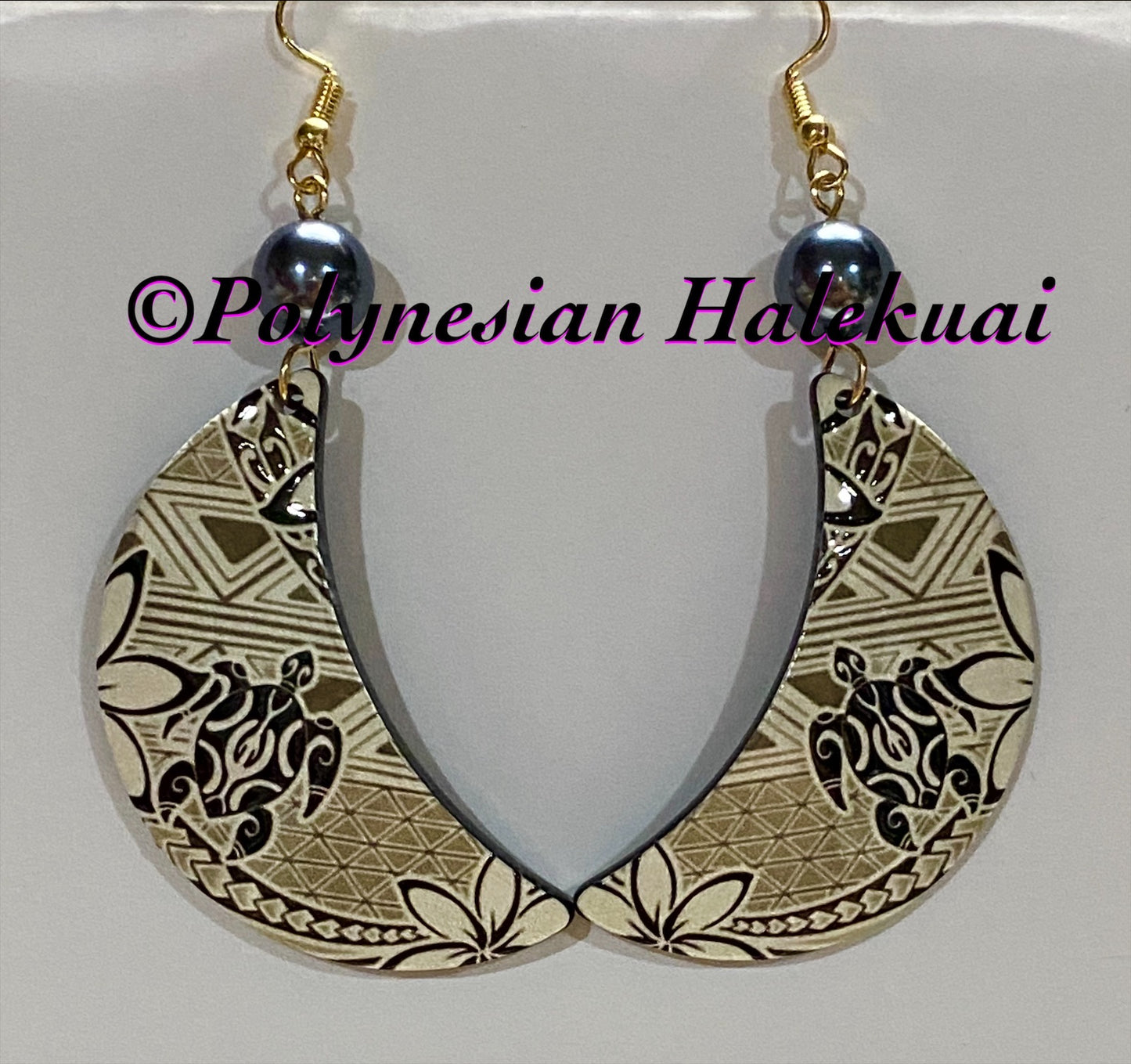 Turtle Tribal Earrings