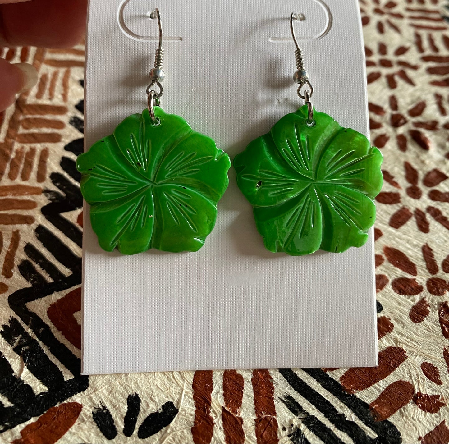 Hibiscus Earrings