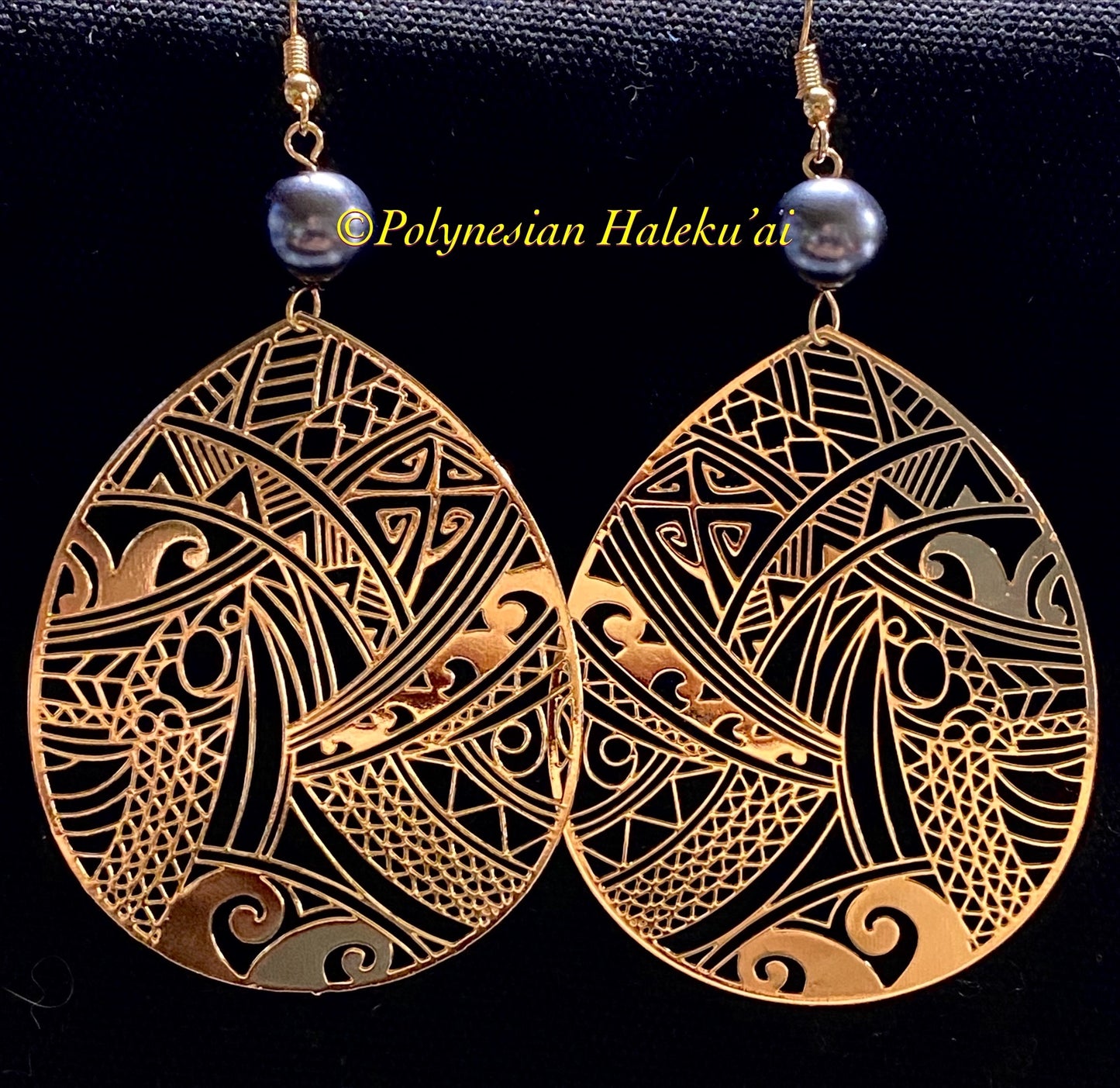 Teardrop Tribal Earrings
