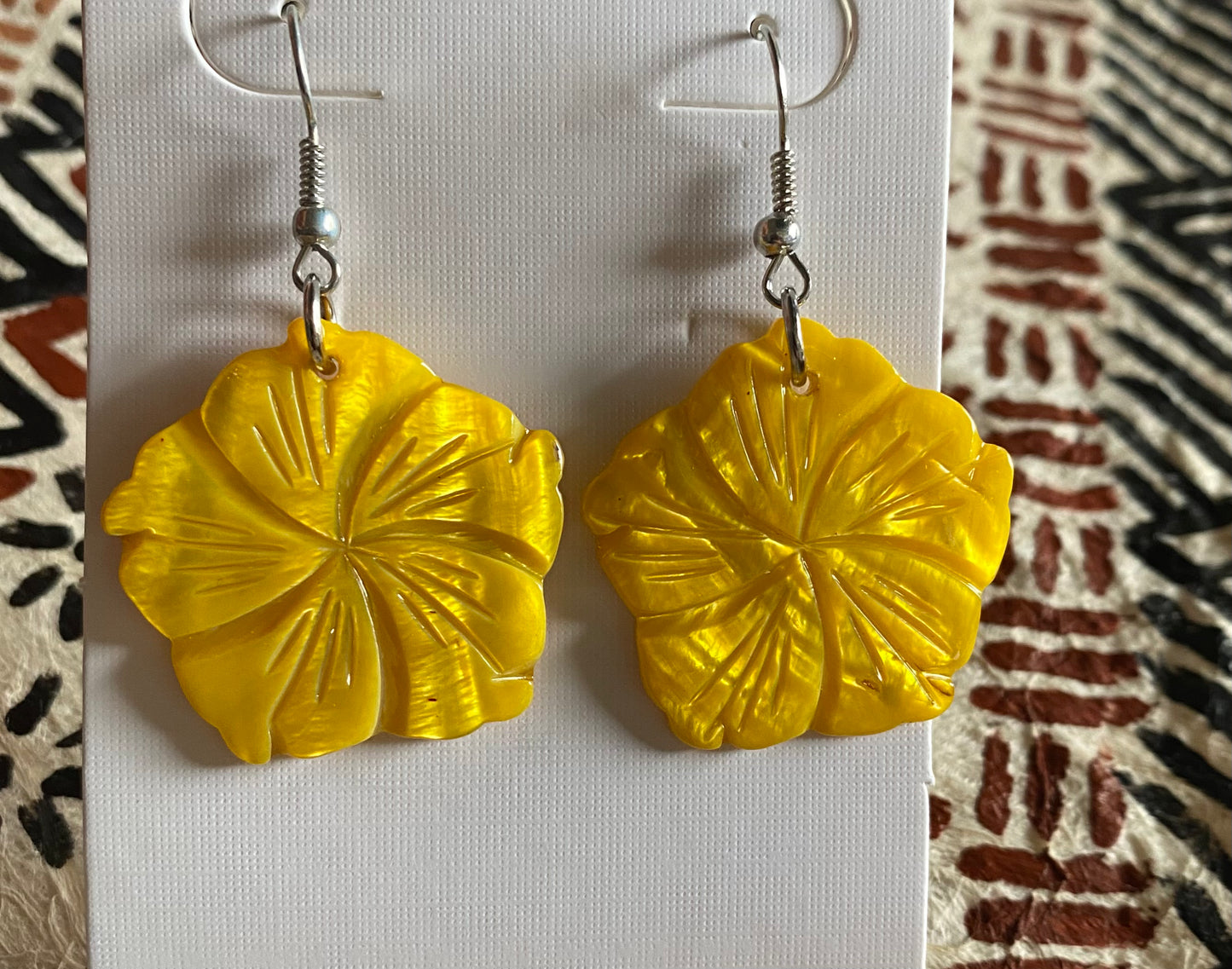 Hibiscus Earrings