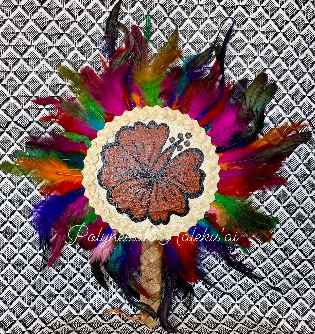 Polynesian Hand Fan