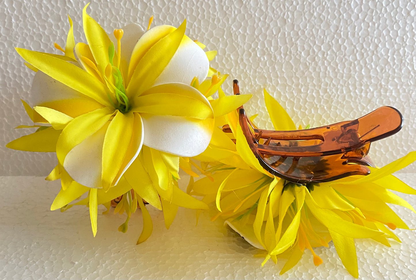 Plumeria Hair Clip