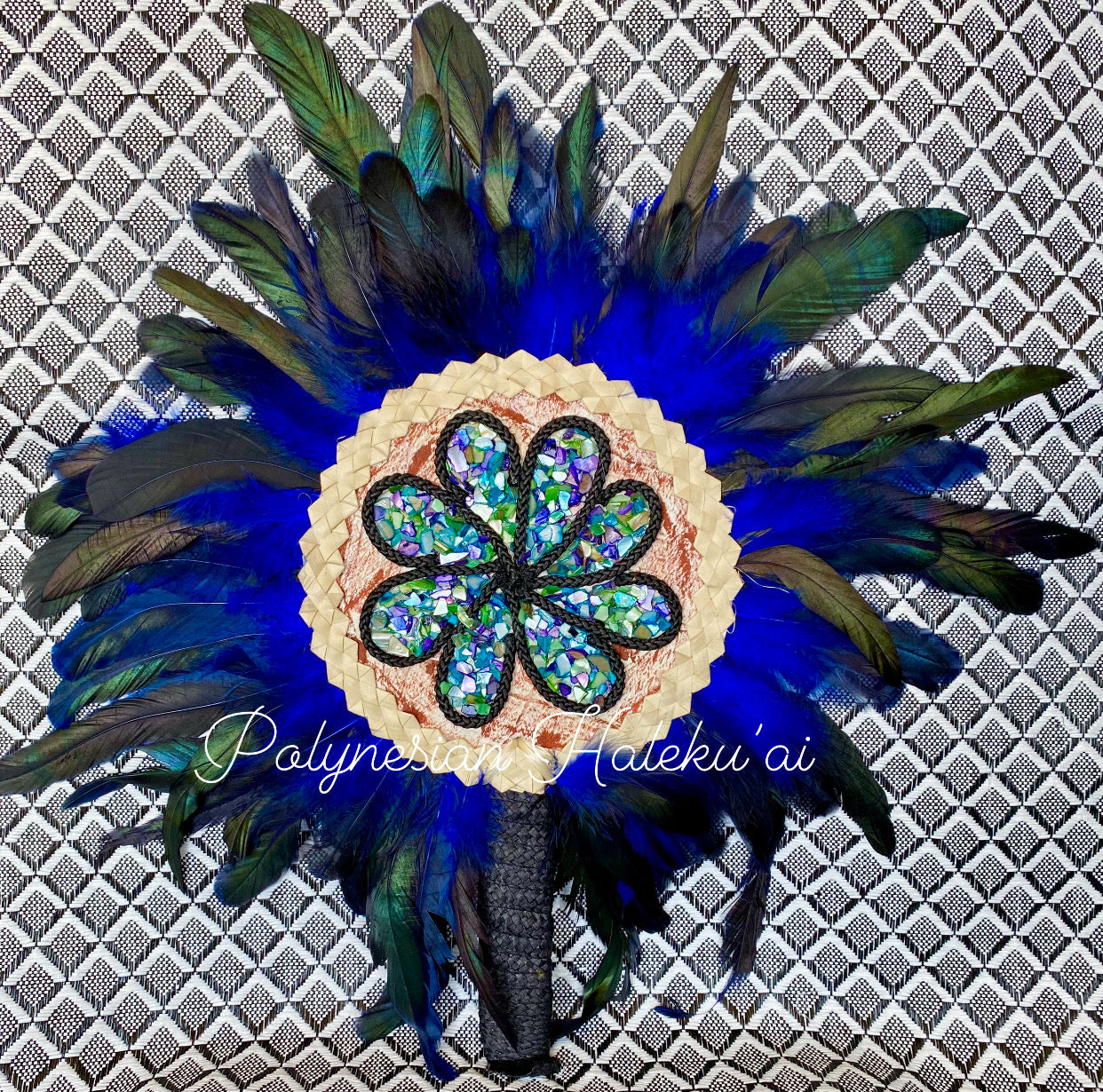 Polynesian Hand Fan