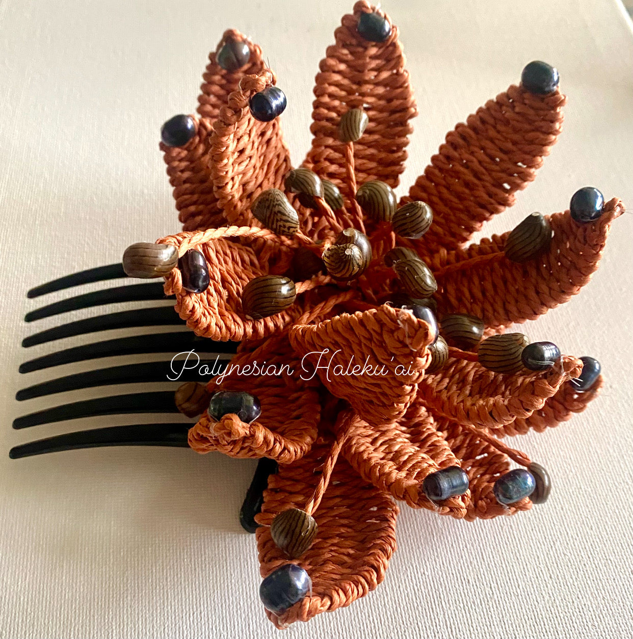 Flower Haircomb