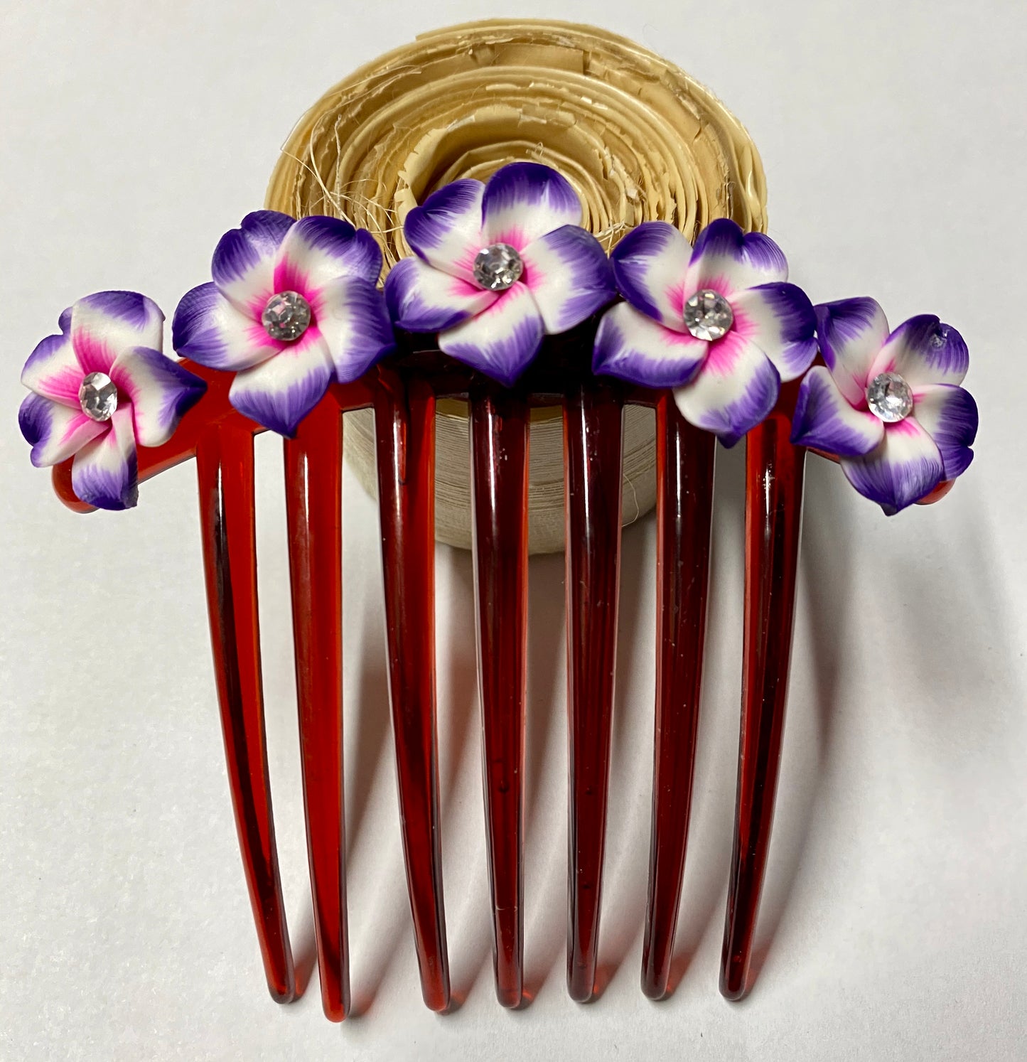 Flower Haircomb