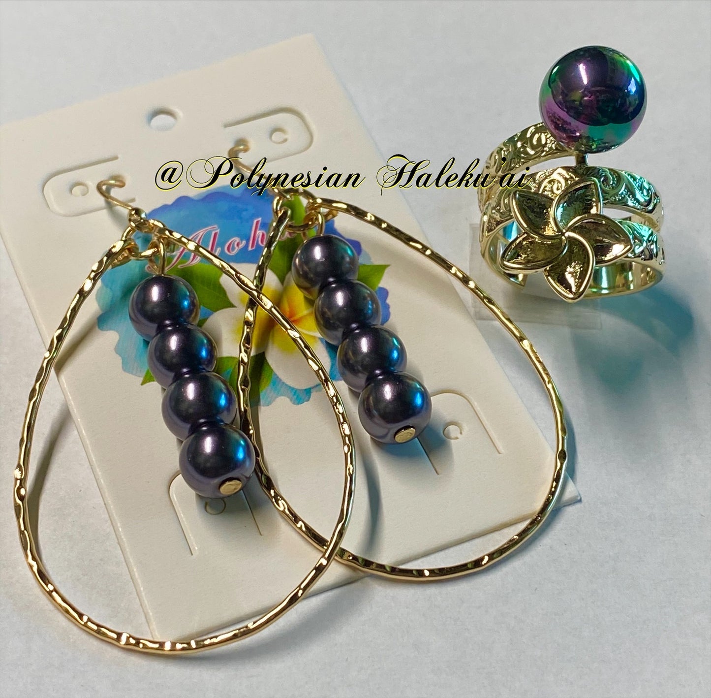 Teardrop Pearl Earrings