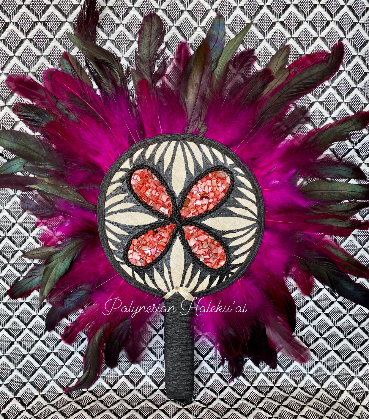 Polynesian Hand Fan