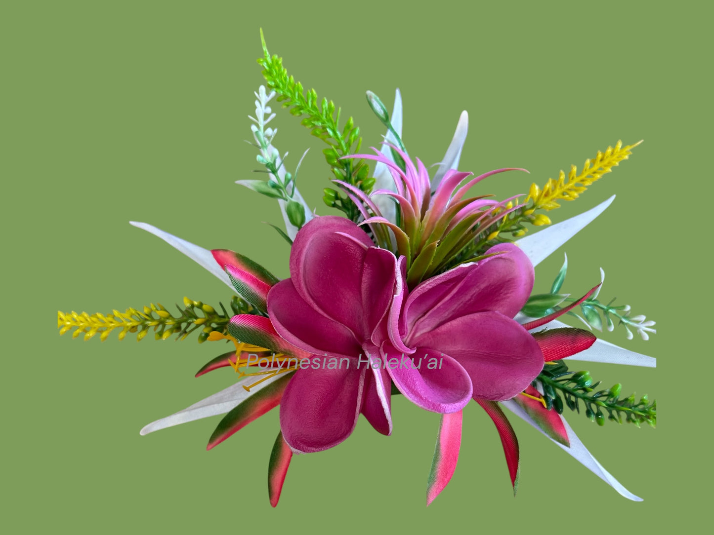 Plumeria Hair Clip