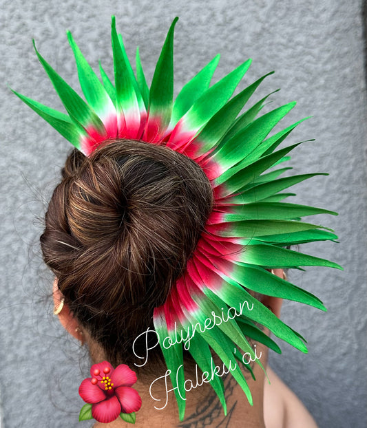 Bird of Paradise Hair Tie(green)