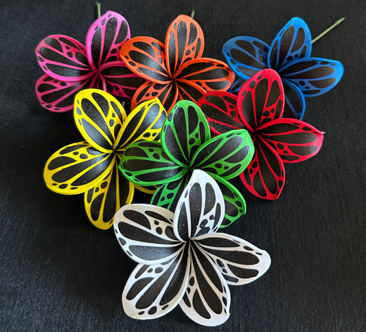 Tribal Plumeria Sei