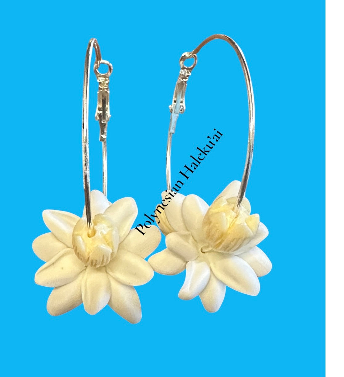 Pikake Hoop Earrings