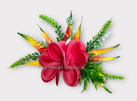 Plumeria Hair Clip