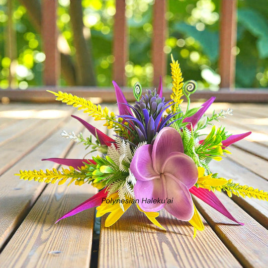 Plumeria Hair Clip