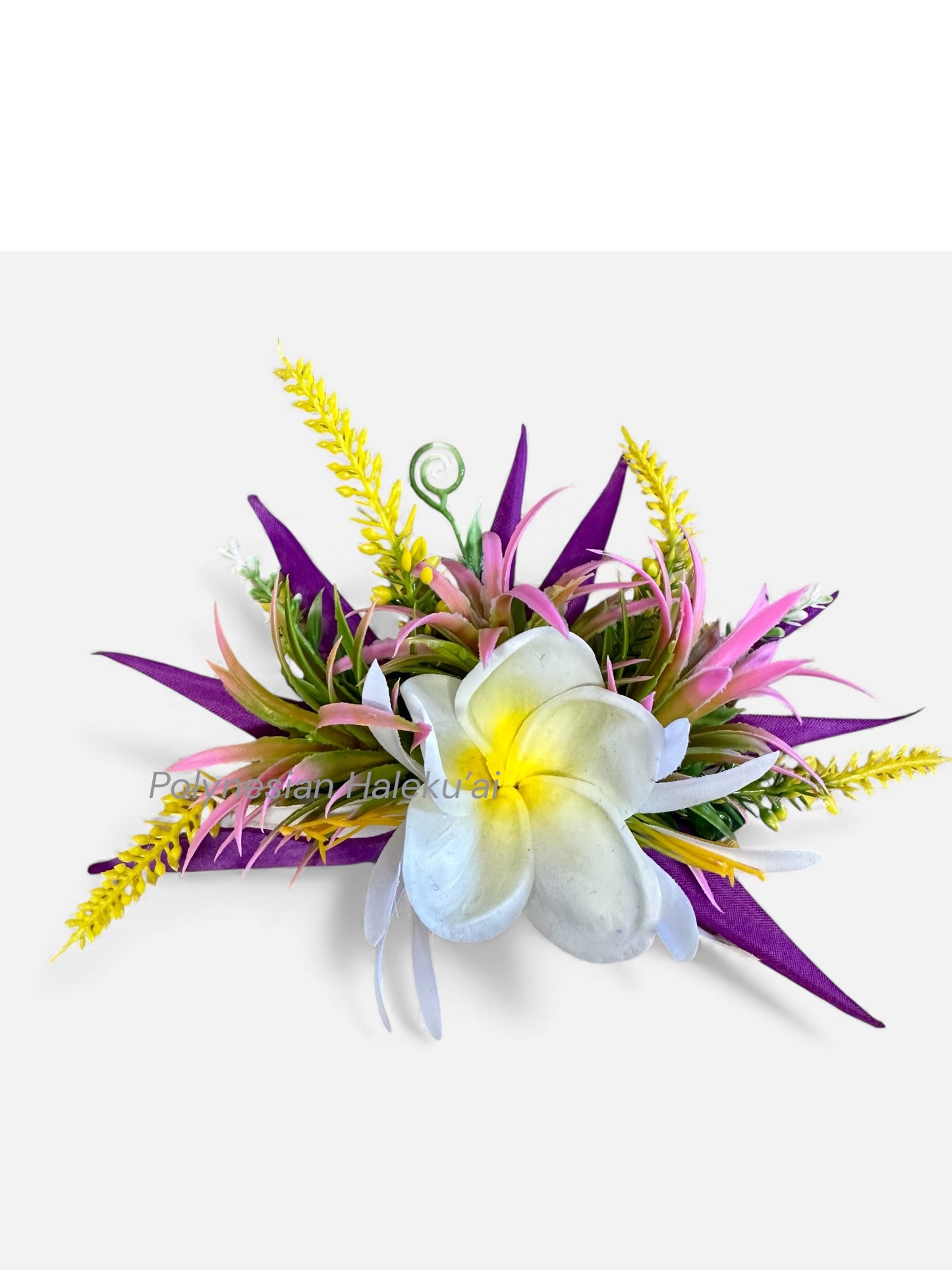 Plumeria Hair Clip