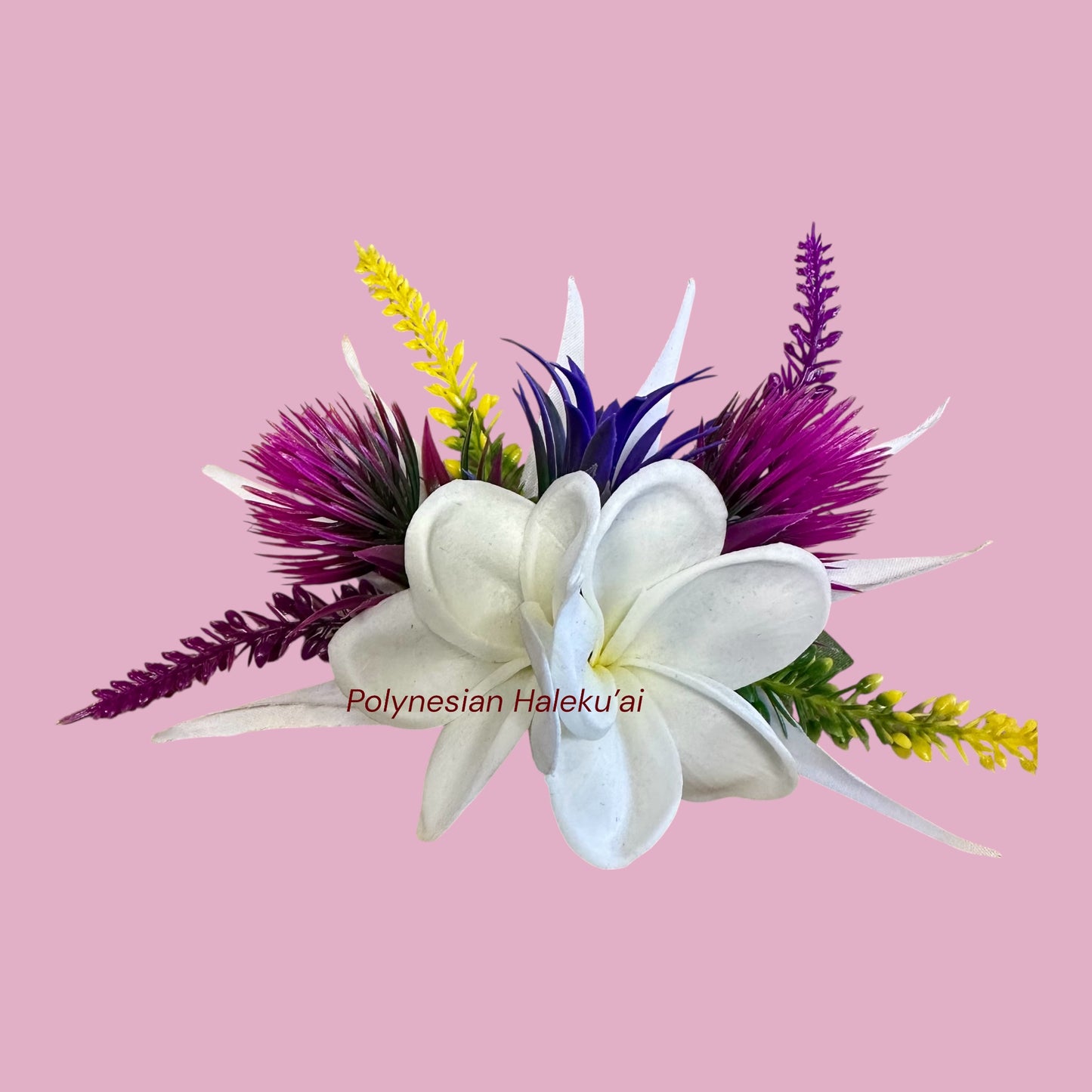 Plumeria Hair Clip