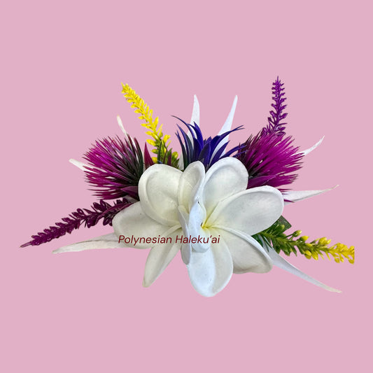 Plumeria Hair Clip