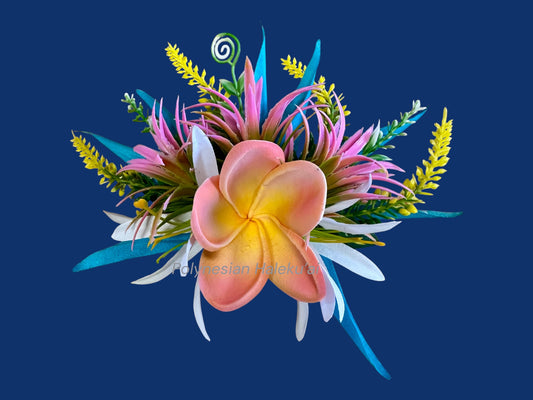 Plumeria Hair Clip