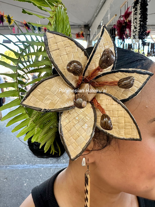 Lauhala Hair Clip