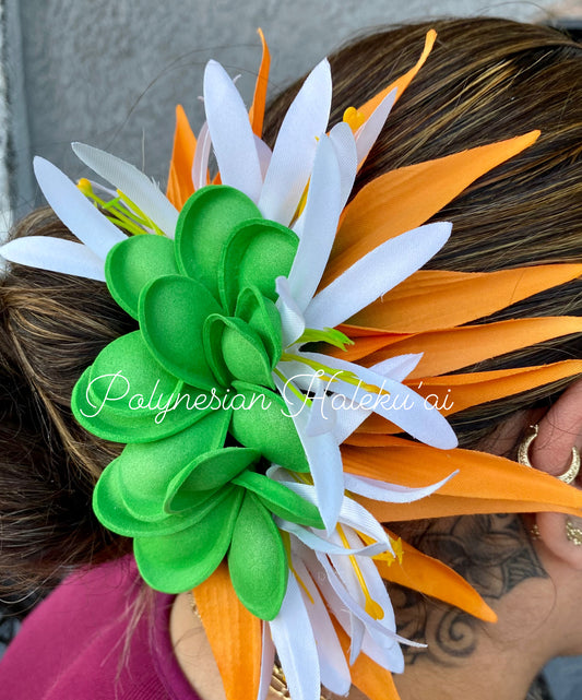 Bird of Paradise Hair Clip