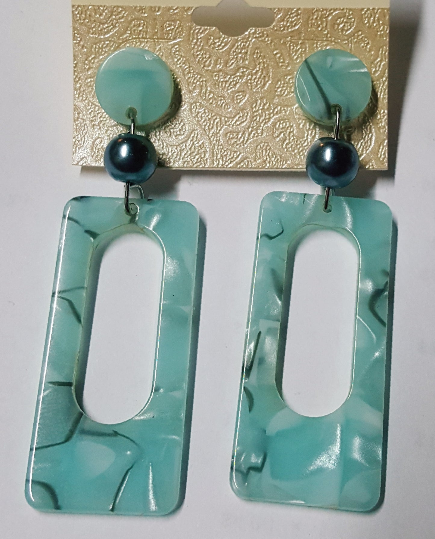 Imitation Turtle Shell Earrings