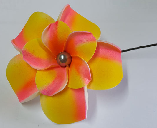 Double Plumeria Hairflower
