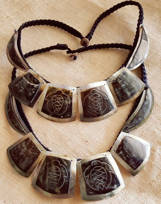 MOP Honu Design Necklace