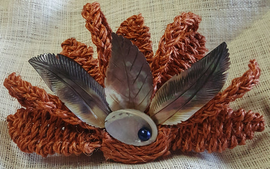 Coconut Sennit Hairflower