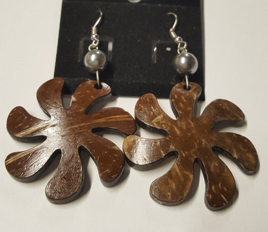 TIARE COCONUT EARRINGS