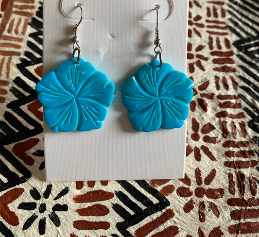 Hibiscus Earrings