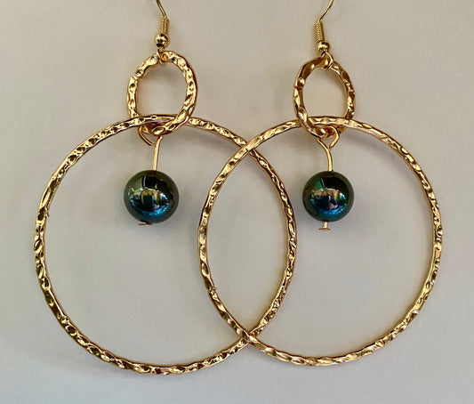 Hammered Earrings
