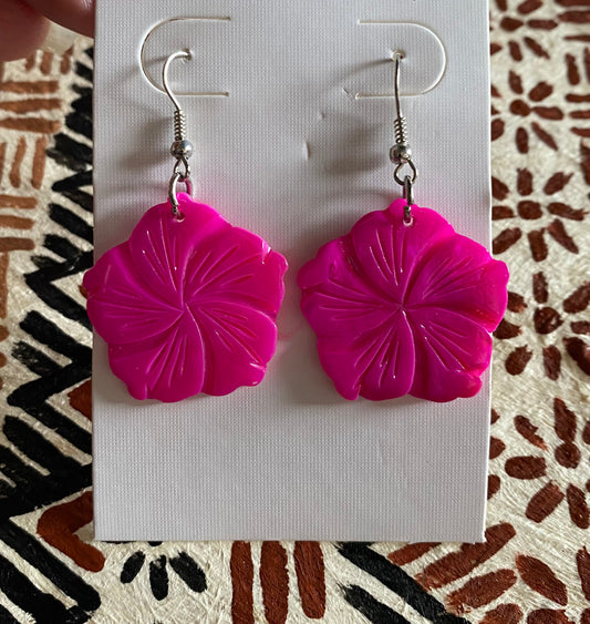 Hibiscus Earrings