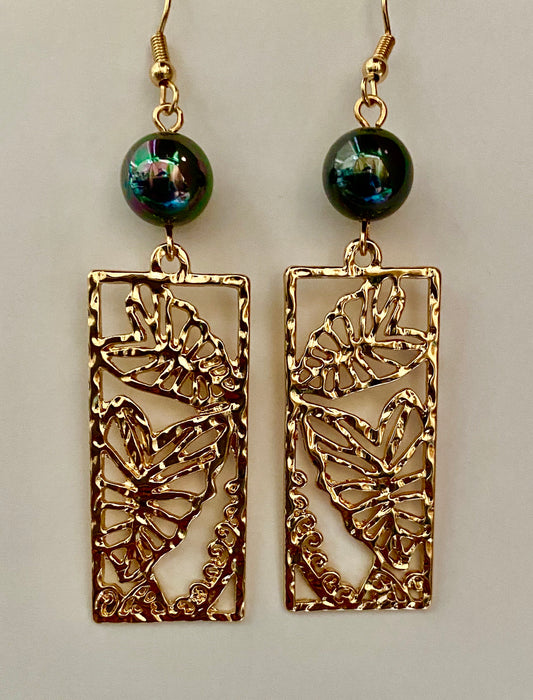 Leaf Design Earrings