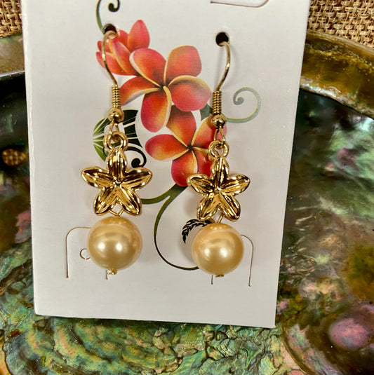 Tiare Pearl Earrings