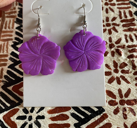 Hibiscus Earrings
